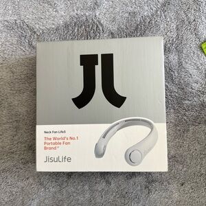 JisuLife Silver Neck Fan